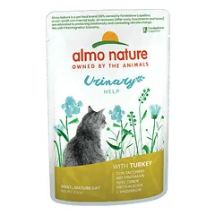 Almo Nature Holistic Urinary Help ar tītaru 70 g - konservi kaķiem