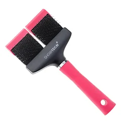 Show Tech Flex Groom Professional Slicker Soft - dvipusis ir lankstus pudelių šepetys, minkštas - didelis