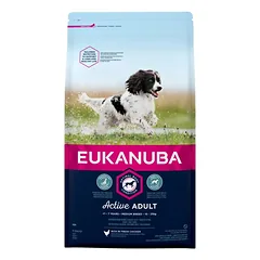 Eukanuba Medium Adult visavertis pašaras su vištiena 3kg