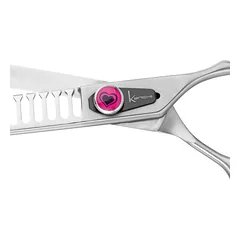 Kenchii Love Chunkers - single-sided thinning shears for groomers, 22 teeth, 8" — 2 nuotrauka