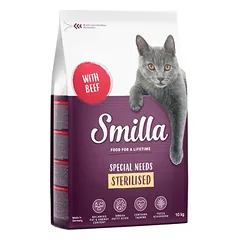 Smilla Adult Sterilised su jautiena, sausas maistas katėms, < 1,4 kg — 5 nuotrauka