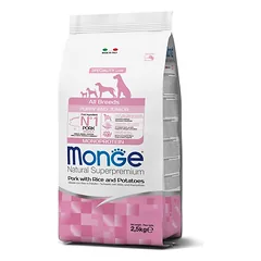 Monge All Breeds Puppy Pork (kiauliena) maistas šunims iki 1 metų