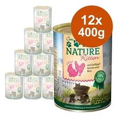 Sparpaket Best Nature Kitten 12 x 400 g