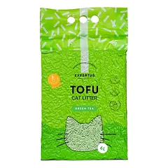 Expertus Tofu kraikas katėms, žaliosios arbatos kvapo, 6l (2,6kg)