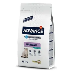 ADVANCE „Hairball Sterilized“ kačių maistas sterilizuotoms nuo plaukų gumuliukų