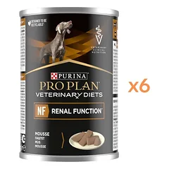 PURINA PRO PLAN Veterinary Diets Canine NF Renal Function 6x400g inkstų funkcijai palaikyti, šlapias maistas šunims