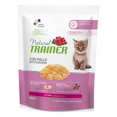 Natural Trainer Kitten With Chicken sausas maistas kačiukams, 300 g
