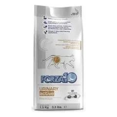 Forza10 Urinary Active sausas maistas katėms, skirtas Inkstų funkcijai palaikyti, 1,5 kg