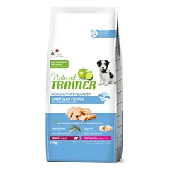 Trainer Natural MEDIUM PUPPY/JUNIOR su Vištiena 12kg