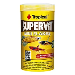 Tropical Supervit Mini Flakes pašaras žuvims 100 ml