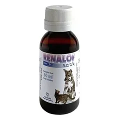 Renalof Pets papildai šunims ir katėms, šlapimo takų sistemai stiprinti, 30 ml