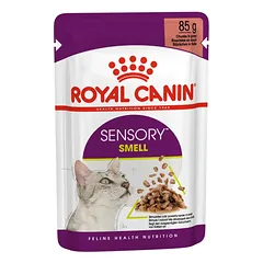 Sensory Smell drėgnas pašaras katėms Royal Canin (gabalėliai padaže)