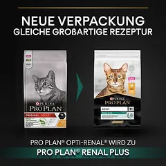 PURINA PRO PLAN Adult Renal Plus su vištiena, sausas maistas katėms, > 10 kg — 2 nuotrauka