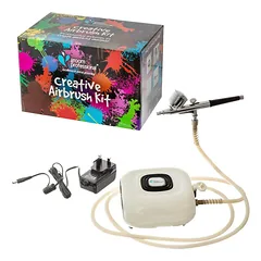 Groom Professional Creative Airbrush rinkinys - kailio dažymo rinkinys, aerografas