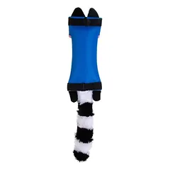 Hyper Pet žaislas šunims Fire Hose Friends, meškėnas, apie L 38 x B 7,5 x H 9 cm — 2 nuotrauka