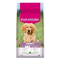 Eukanuba Life Care Puppy L sausas pašaras šuniukams su ėriena ir ryžiais, 12 kg
