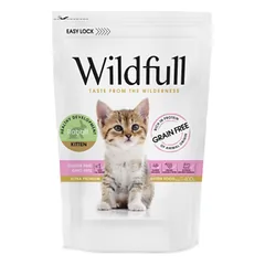 WILDFULL Rabbit Kitten sausas pašaras su triušiena kačiukams, 400 g