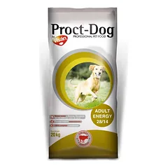 Sausas maistas šunims Proct-Dog Adult Energy su jautiena, 20 kg