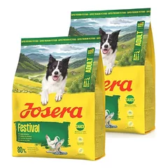 JOSERA Festival 2x900g reikliems šunims su skaniu padažu
