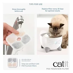Filtrai vandens fontanams Catit Pixi  (3 vnt.) — 4 nuotrauka