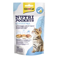 GimCat Nutri Pockets Junior Mix skanėstai katėms 60g