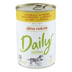 Almo Nature Daily vištiena, drėgnas maistas šunims 400 g