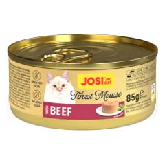 JosiCat Finest Mousse Beef paštetas katėms su jautiena, 85 g