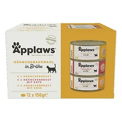 Applaws bandomasis rinkinys 12 x 156 g, drėgnas maistas katėms — 2 nuotrauka