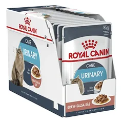 Royal Canin FCN Urinary Care In Gravy visavertis drėgnas ėdalas padaže suaugusioms katėms šlapimo takų sveikatai, 85 g x 12