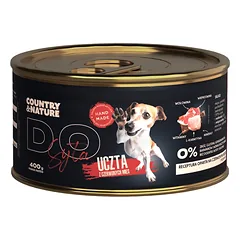 COUNTRY&NATURE Raudonos mėsos šventė drėgnas šunų ėdalas 400 g