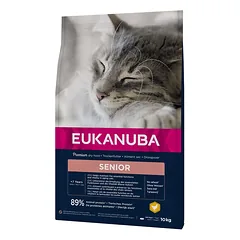 EUKANUBA Cat Senior All Breeds Top Condition Chicken & Liver 10 kg