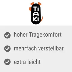 TIAKI Neoprene petnešos, žalios, Labai mažiems < 4 kg — 2 nuotrauka
