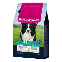 Eukanuba Medium Adult visavertis pašaras su vištiena 3 kg