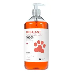 Brilliant Salmon oil lašišų aliejus kailiui ir odai, 1 l