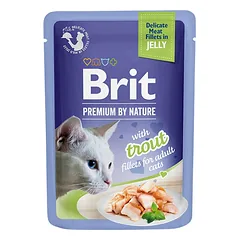 Brit Premium Delicate Trout konservai katėms drebučiuose photo