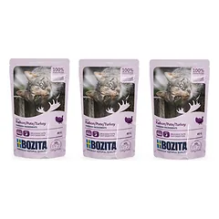 BOZITA kalakutienos gabaliukai padaže 3X85g (paketėlis)