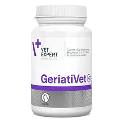 VetExpert Geriativet Cat maisto papildas vyresnio amžiaus katėms 8+, minkštos kapsulės, 60 vnt.