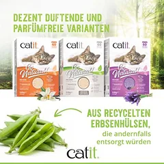 Catit Go Natural kraikas katėms su vanilės kvapu, 5,6 kg (2 x 2,8 kg) — 2 nuotrauka