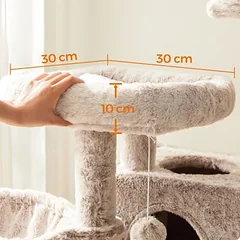 Feandrea draskyklė katėms, 135 cm, Dideliems > 5 kg — 2 nuotrauka