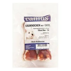 Canius kramtomasis kaulas su antiena 10 cm, skanėstai šunims