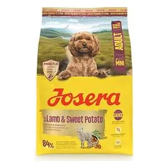 Josera Mini Lamb & Sweet Potato sausas maistas mažų veislių šunims su ėriena ir batatais, 3 kg