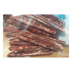 KIDDOG Strips jautienos natūralios juostelės 500g