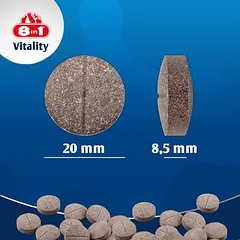 8in1 Vitality gliukozamino tabletės, papildas šunims, 125 - 249 g — 5 nuotrauka