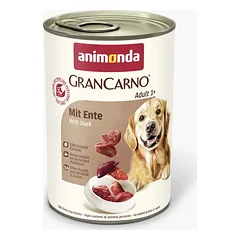 Animonda GranCarno Adult Duck: konservai suaugusiems šunims su šviežia antiena, 400 g