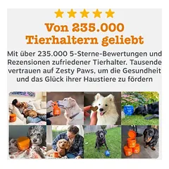 Zesty Paws Senior Aller-Immune Chews su lašiša, papildas, 50 kramtomųjų tablečių – neaktyvuoti dėl teisinių priežasčių — 5 nuotrauka