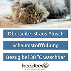 beeztees palangės guolis katėms Moza, L 65 x B 27 x H 3 cm — 2 nuotrauka