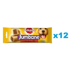 PEDIGREE Jumbone delikatesas su jautienos ir paukštienos aromatu vidutiniams šunims 12x180 g