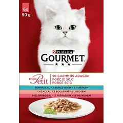 GOURMET Mon Petit Mix konservai su žuvimi 6x50 g