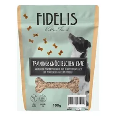 FIDELIS treniruočių kauliukai su antiena, skanėstai šunims (100 g)