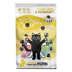 LuckyLou - Cat - Kitten Geflügel & Huhn, < 1,4 kg — 1 nuotrauka